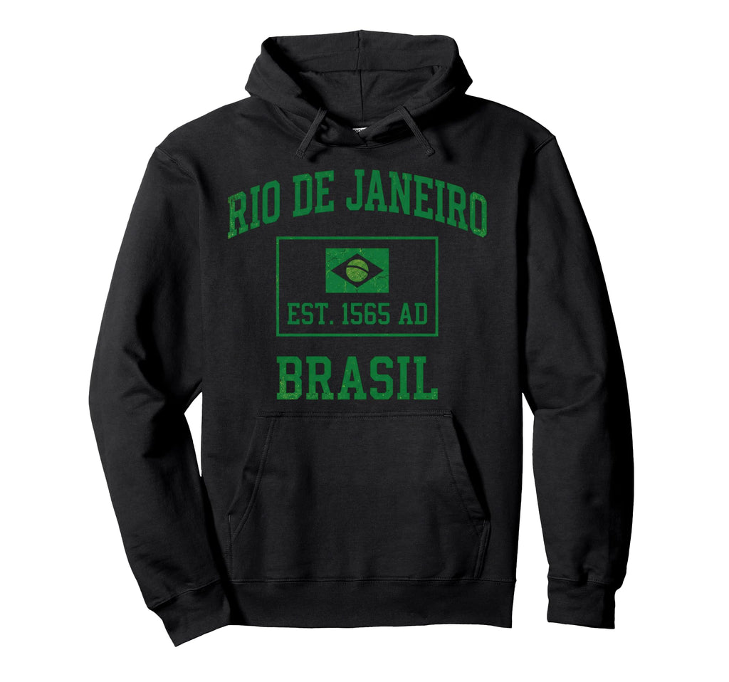 Brazil Gift Flag Brazilian Fan Samba Hoodie - Novelty Apparel Men Women