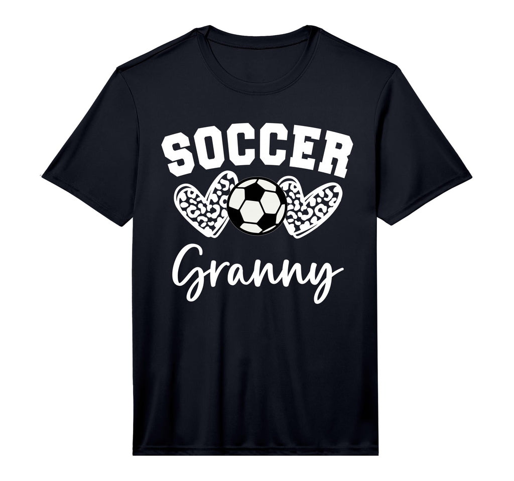 Soccer Granny Matching Family Soccer T-Shirt - Graphic Print Unisex