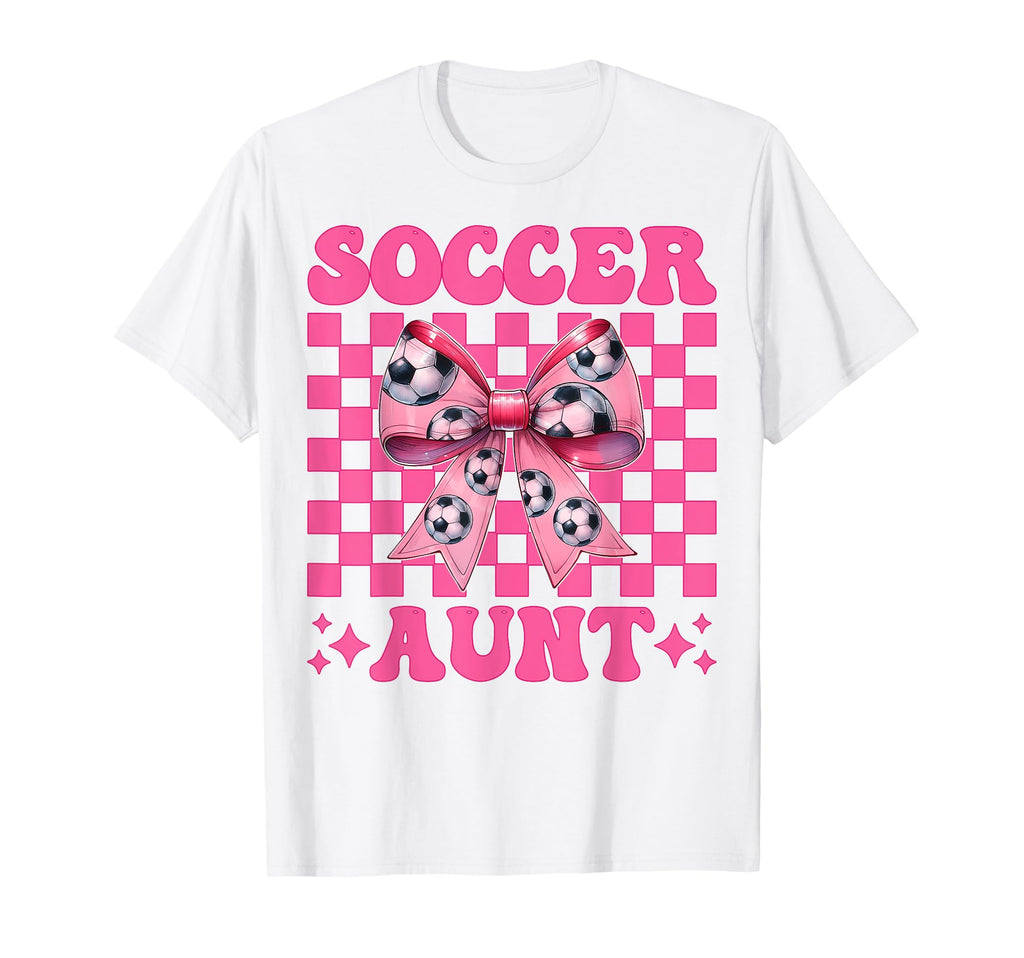Womens Coquette Bow Ribbon Soccer Sweatshirt - Fun Novelty Design Unisex