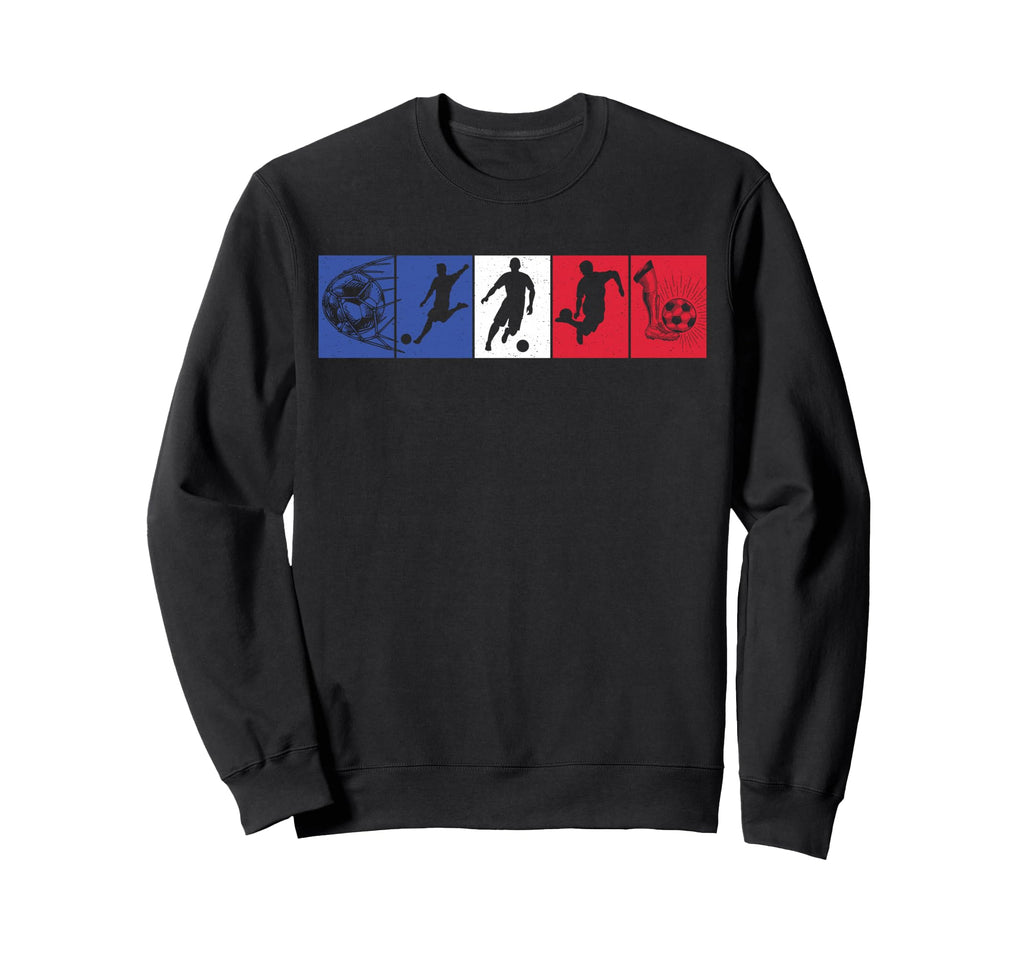 Soccer Player Players Coach Fan Child Sweatshirt - Graphic Print for Adults