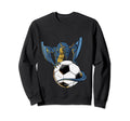 Soccer Goalie Goalkeeper Dragon Sweatshirt - Fun Novelty Design for Adults