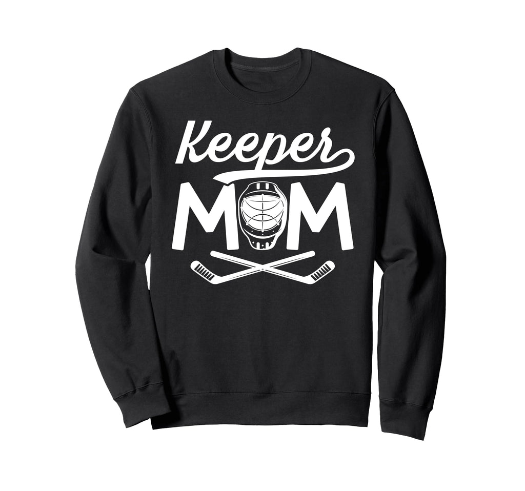 Hockey Keeper Mom Ice Hockey Sweatshirt - Streetwear Style Men Women