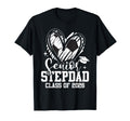 Senior Stepdad Class 2026 Soccer T-Shirt - Minimalist Print Unisex