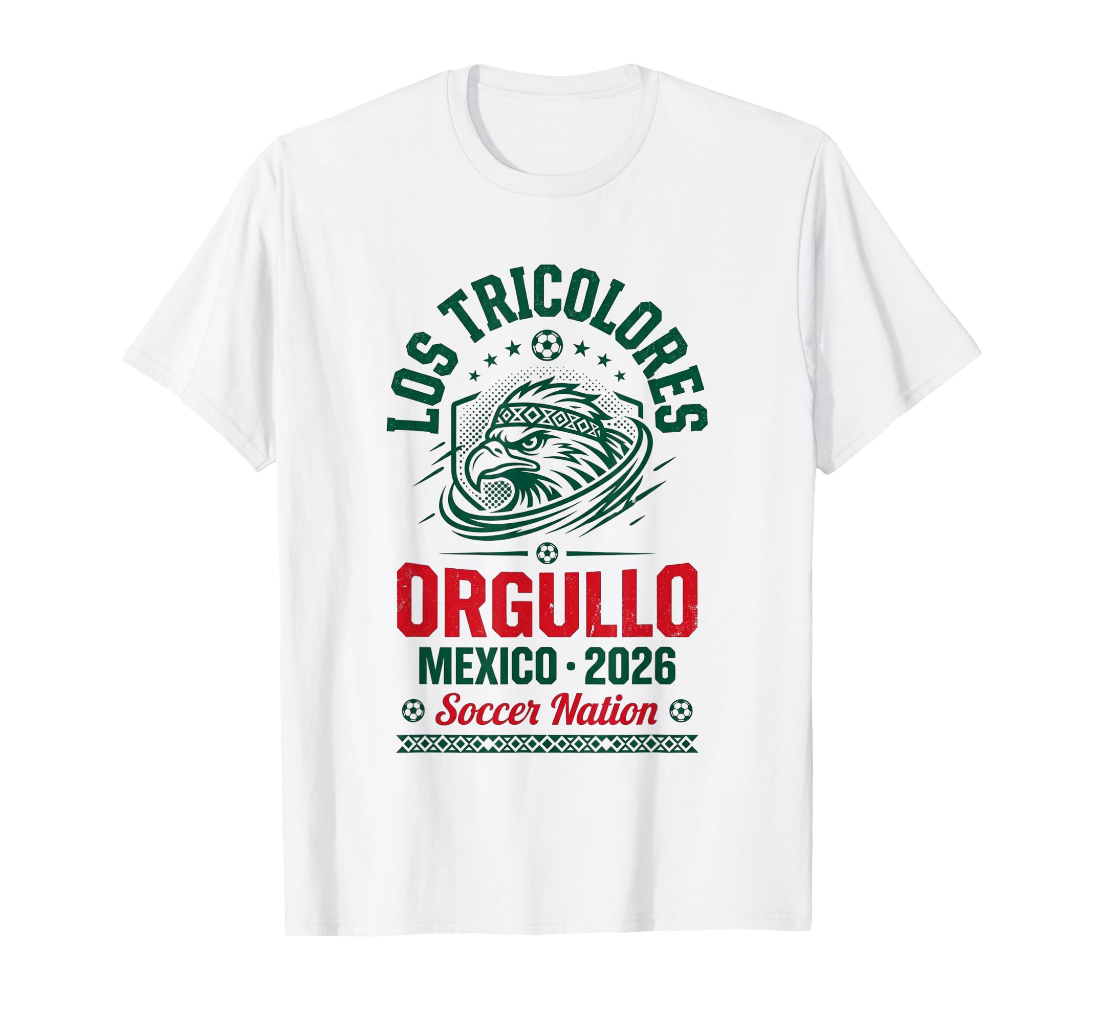 Los Tricolores Orgullo Mexico Soccer Fan T-Shirt - Streetwear Style Unisex