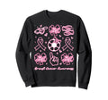 Breast Cancer Awareness Sweatshirt - Fun Novelty Design for Adults