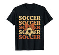 Soccer Coquette Bow Soccer Mom Sister T-Shirt - Novelty Apparel Men Women