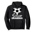 Soccer Grandma Heart Funny Heartfelt Love Hoodie - Novelty Apparel Unisex