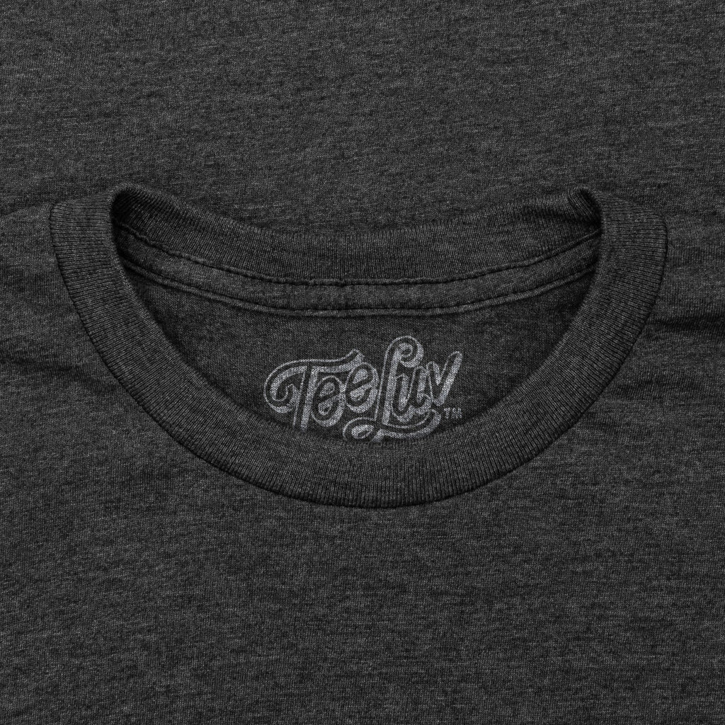 Coors Light Cold as the Rockies Beer T-Shirt - Charcoal Gray