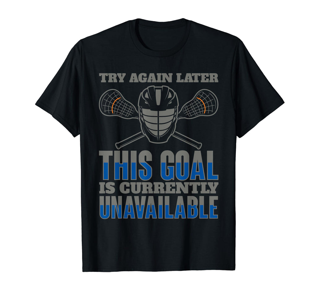 Goalkeeper Lacrosse Player Lax Goalie T-Shirt - Streetwear Style for Adults