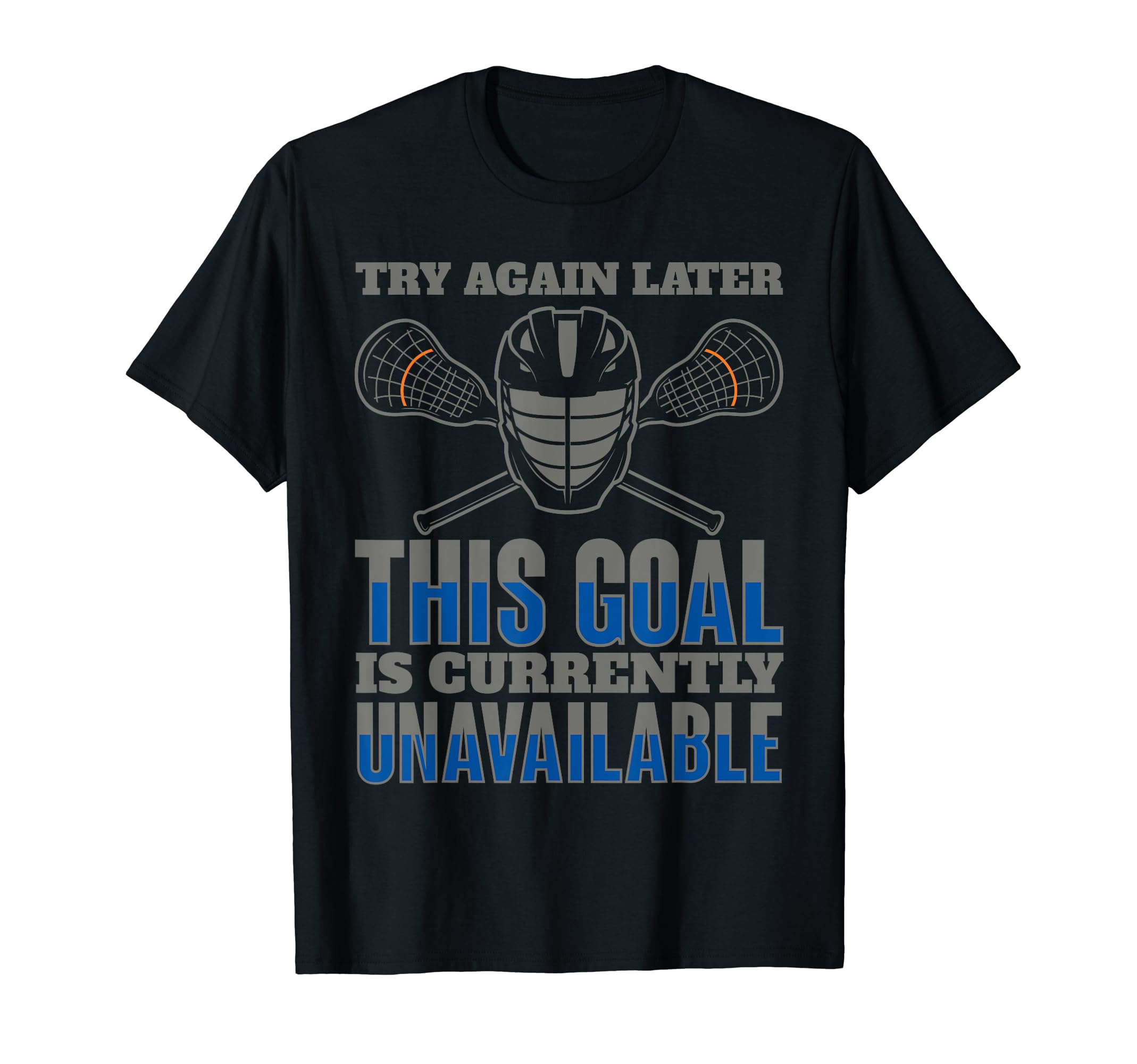 Goalkeeper Lacrosse Player Lax Goalie T-Shirt - Streetwear Style for Adults
