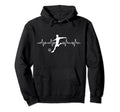 Football Heartbeat Soccer Lovers Hoodie - Casual Everyday Wear Unisex