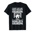 Field Hockey Goalie Grandpa Field T-Shirt - Casual Everyday Wear Unisex
