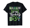 Mamaw Birthday Soccer Baller Birthday T-Shirt - Custom Art Print Men Women