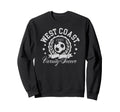 Trendy West Coast Varsity Soccer Sweatshirt - Streetwear Style Unisex