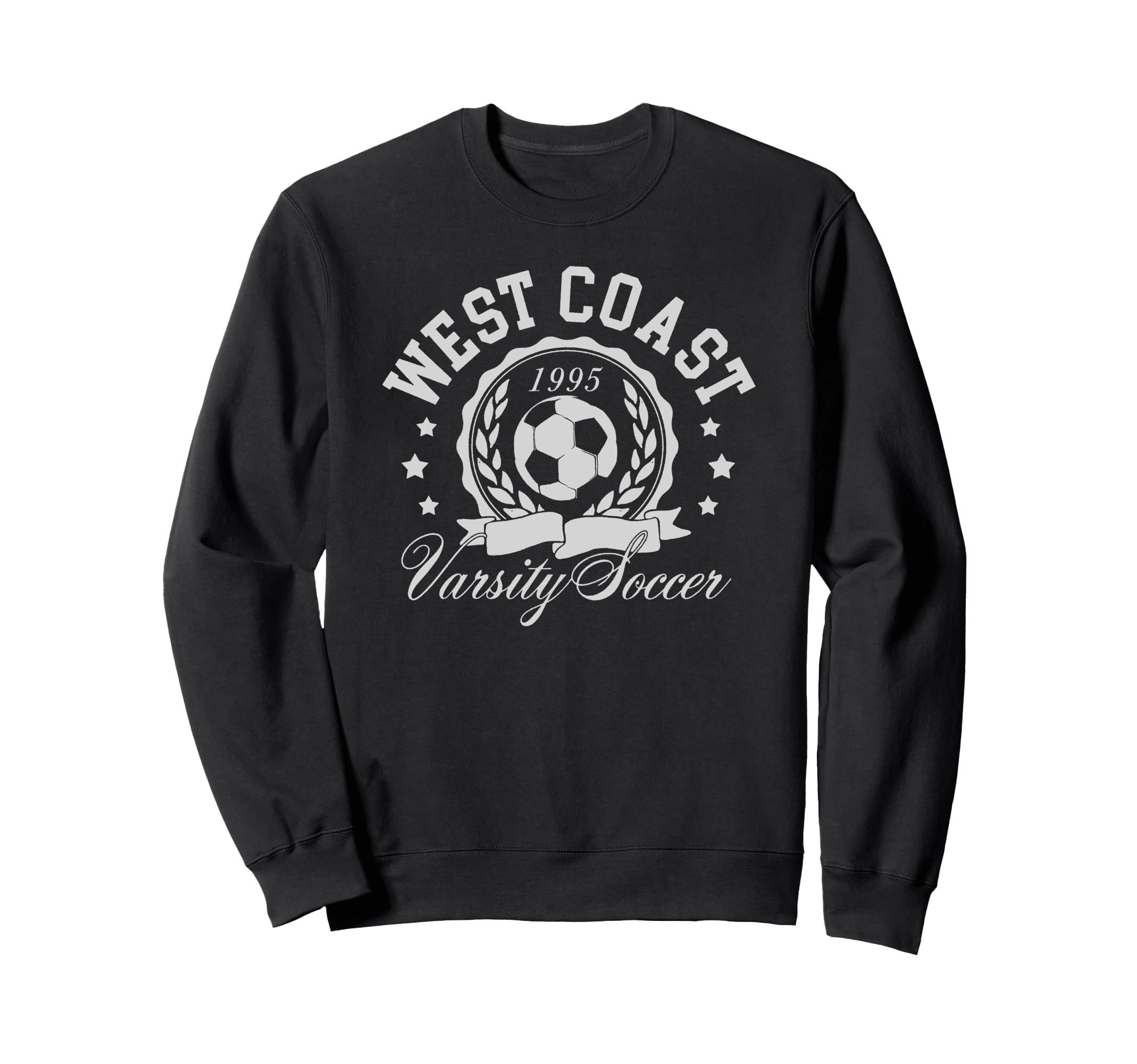 Trendy West Coast Varsity Soccer Sweatshirt - Streetwear Style Unisex
