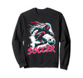 Soccer Ninja Ninja Playing Sweatshirt - Custom Art Print Men Women