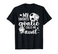 Proud Soccer Goalie Aunt Soccer Keeper Aunt T-Shirt - Trendy Graphic Unisex