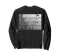 Eat Sleep Soccer Repeat Funny Sweatshirt - Graphic Print for Adults