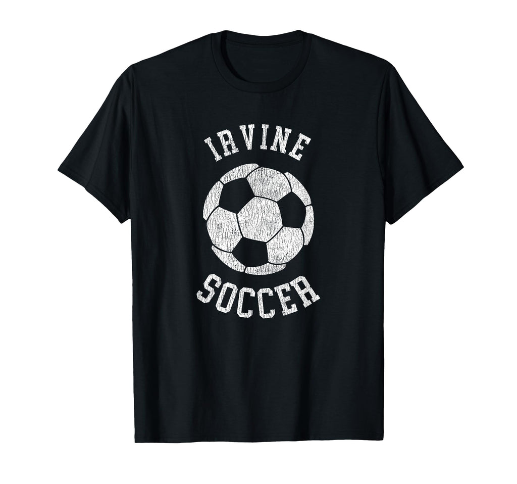 Irvine Soccer Distressed 90S T-Shirt - Trendy Graphic for Adults