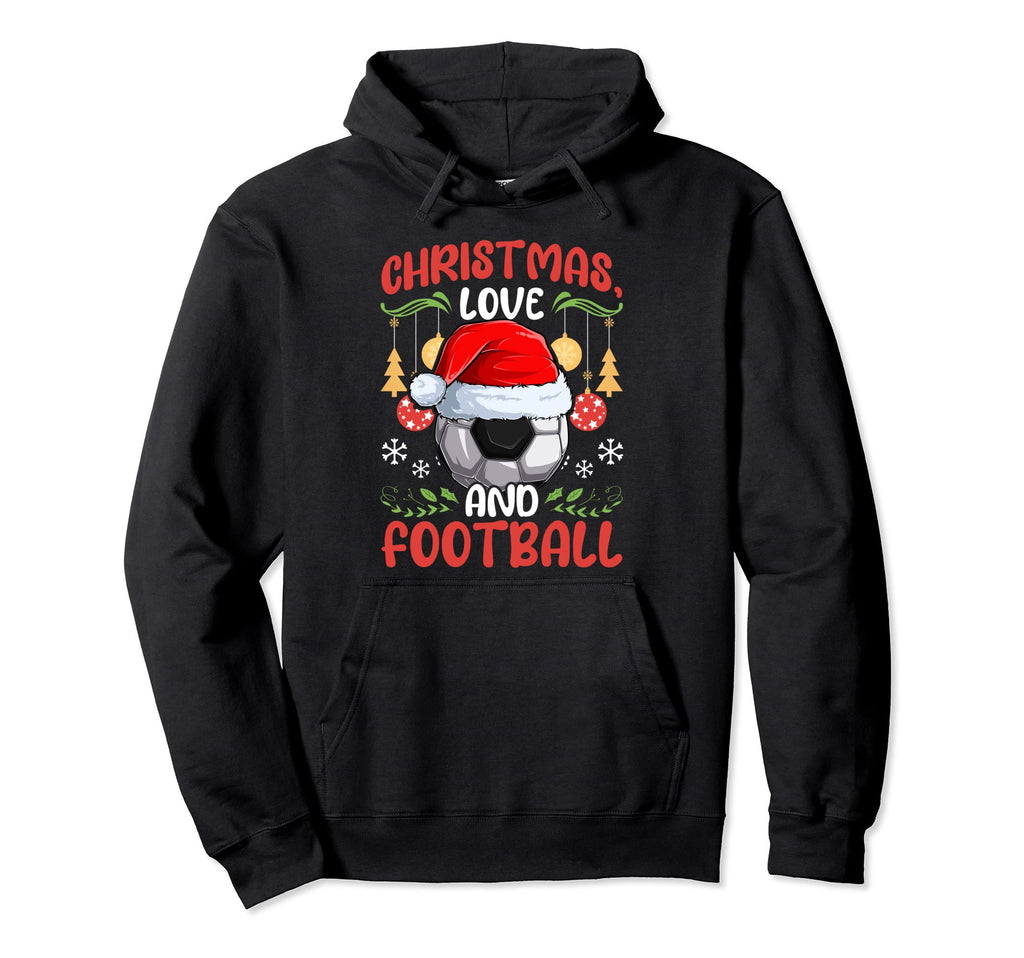 Player Team Club Outfit Love Soccer Hoodie - Graphic Print for Adults