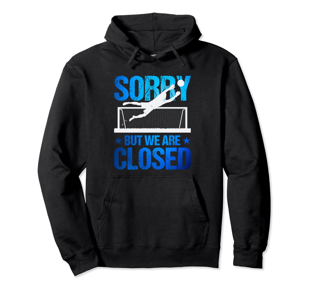 Goaltender Soccer Goalie Gloves Hoodie - Minimalist Print Men Women