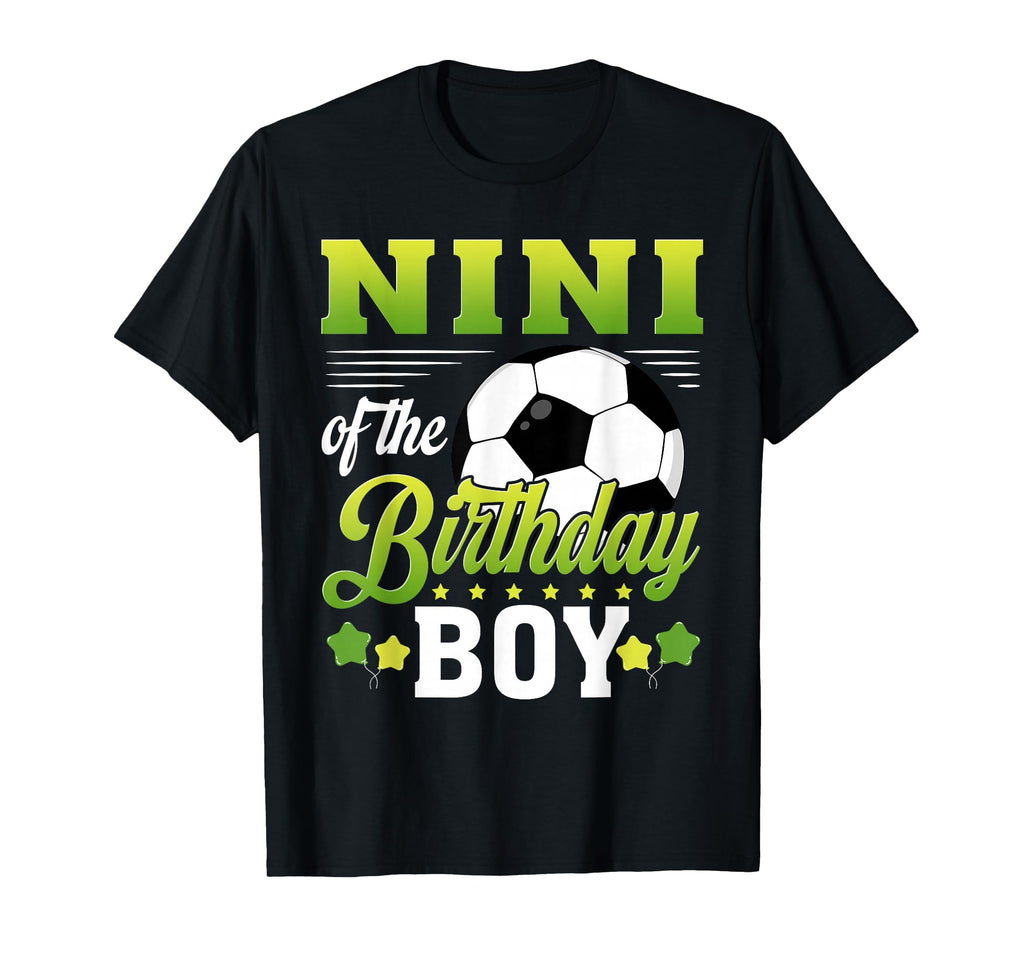 Nini Birthday Soccer Player Bday T-Shirt - Streetwear Style for Adults
