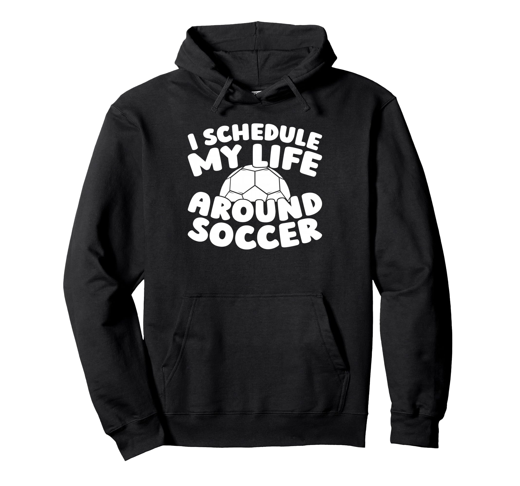 Soccer Team Sports Player Soccer Hoodie - Unique Graphic for Adults