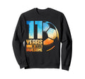 11Th Birthday Soccer Player Sweatshirt - Casual Everyday Wear Men Women