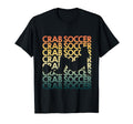 Crab Soccer Repetitive Player T-Shirt - Unique Graphic Men Women