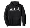 Funny Soccer Evolution Gift Soccer Hoodie - Minimalist Print for Adults