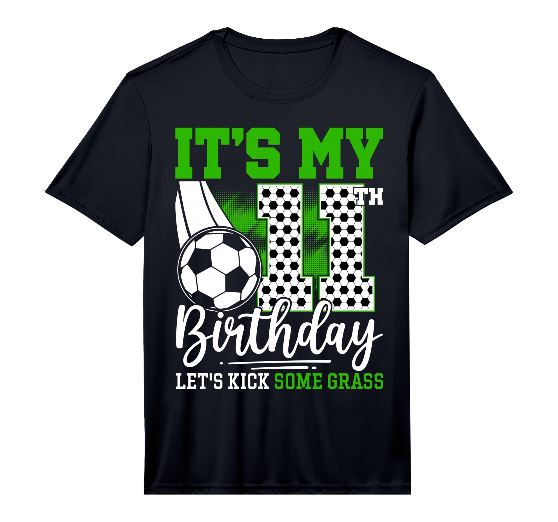 Its My 11Th Birthday Soccer 11 Year T-Shirt - Unique Graphic for Adults