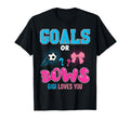 Goals Or Bows Gigi Loves You 2026 Soccer T-Shirt - Custom Art Print Unisex