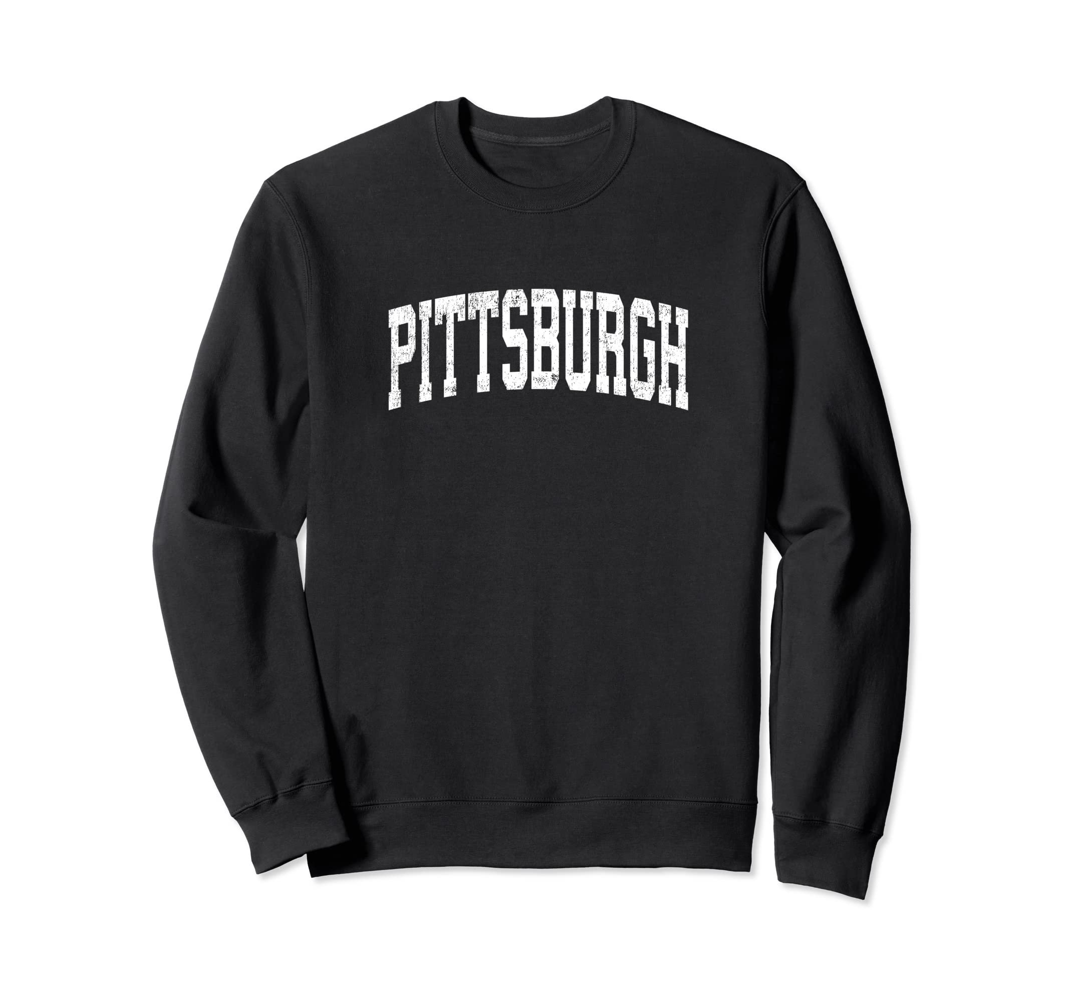 Pittsburgh Pennsylvania Pa Athletic Sweatshirt - Aesthetic Graphic Unisex