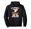 My Favorite Soccer Baseball Players Hoodie - Fun Novelty Design for Adults