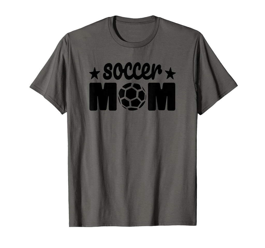 Soccer Mom Funny Soccer Sports T-Shirt - Trendy Graphic for Adults