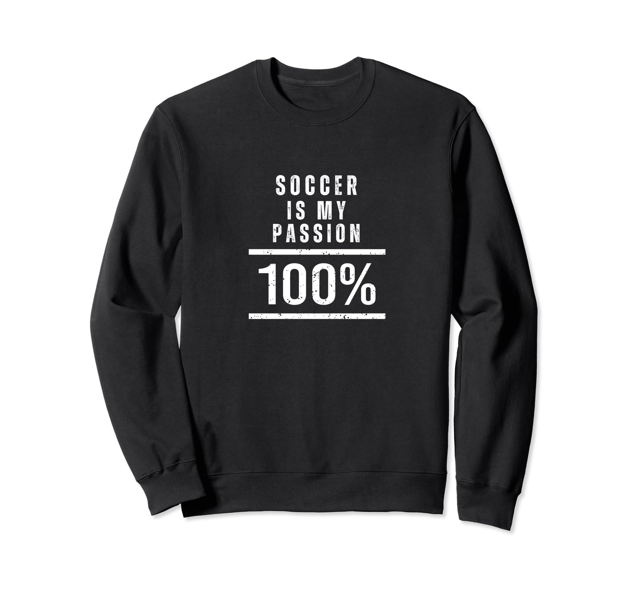 Soccer Enthusiasts 100 Sport Love Sweatshirt - Custom Art Print for Adults