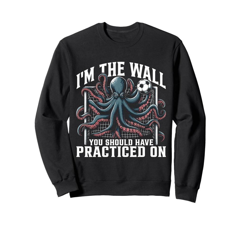 Funny Soccer Player Octopus Soccer Sweatshirt - Unique Graphic for Adults