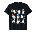 Halloween Pe Teacher Ghost Playing T-Shirt - Streetwear Style for Adults