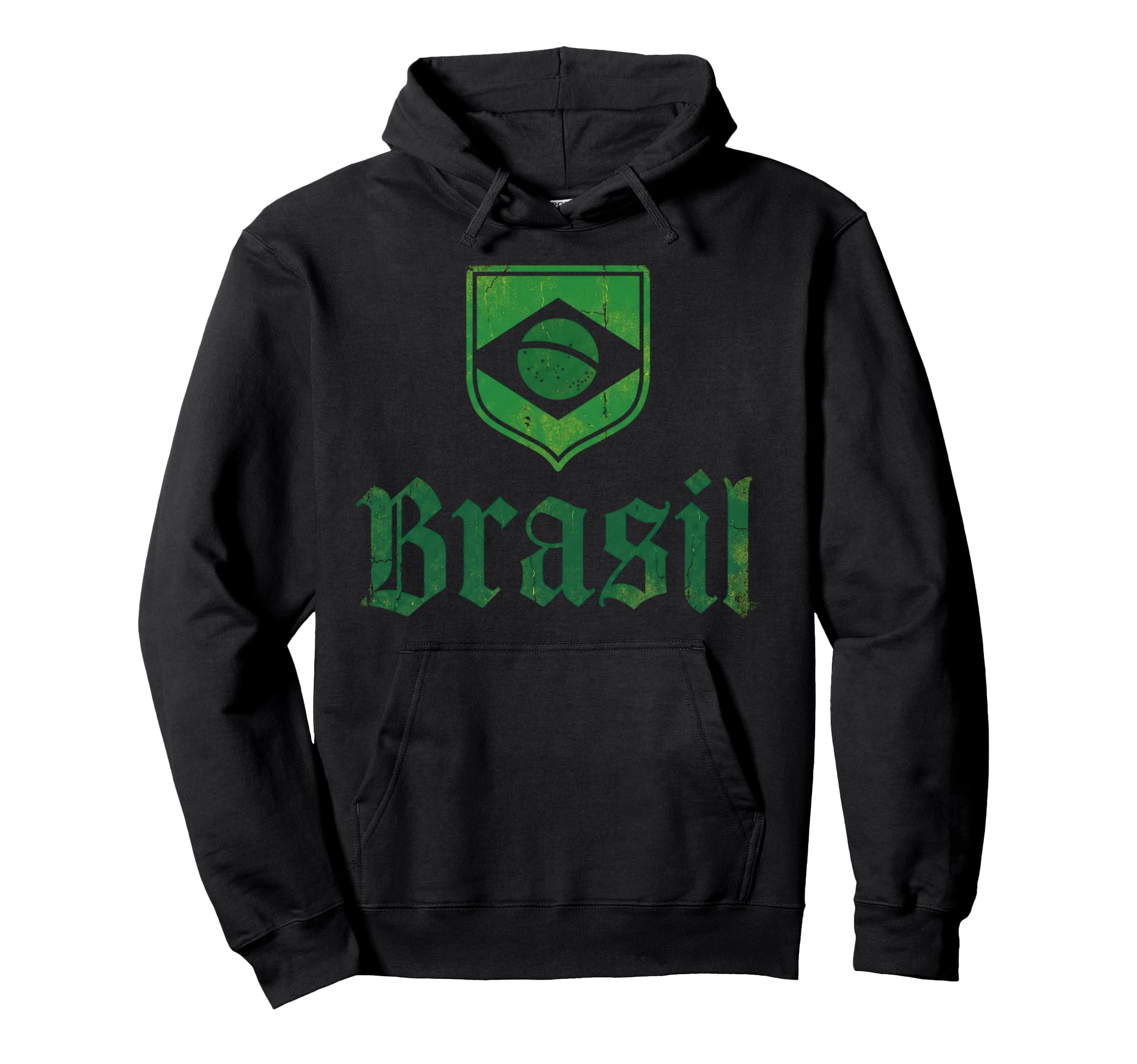 Brazil Gift Flag Brazilian Fan Hoodie - Casual Everyday Wear for Adults
