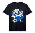Dabbing Dalmatian Dog Nicaragua T-Shirt - Custom Art Print for Adults