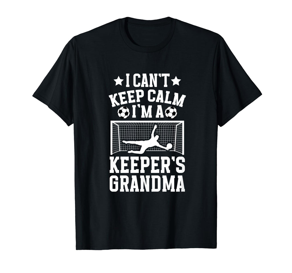 Im Soccer Keeper Grandma Soccer T-Shirt - Minimalist Print for Adults