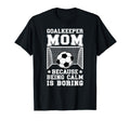 Funny Soccer Goalkeeper Mom Soccer T-Shirt - Minimalist Print Unisex