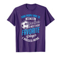 I Raised Mine Favorite Soccer Player T-Shirt - Minimalist Print for Adults