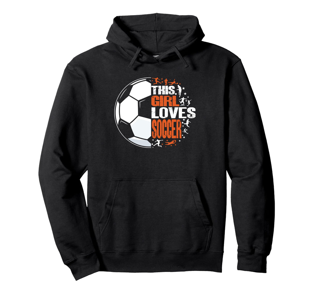 Sport Funny This Loves Soccer Hoodie - Streetwear Style for Adults