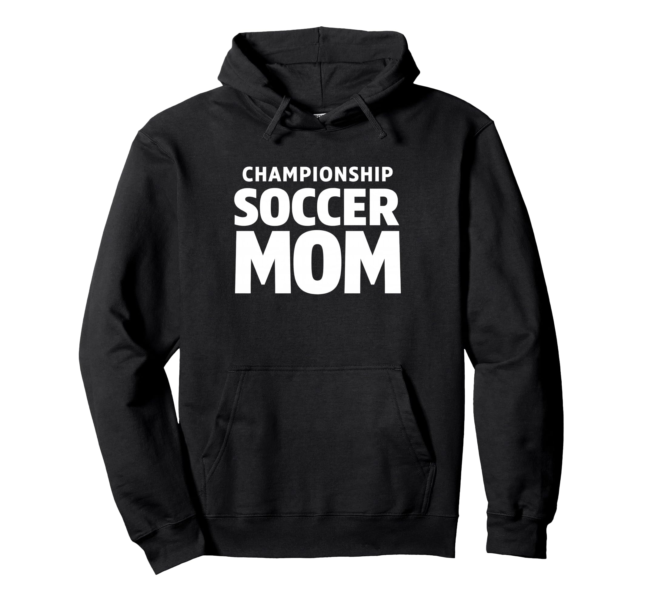 Championship Soccer Mom Tournament Hoodie - Fun Novelty Design for Adults