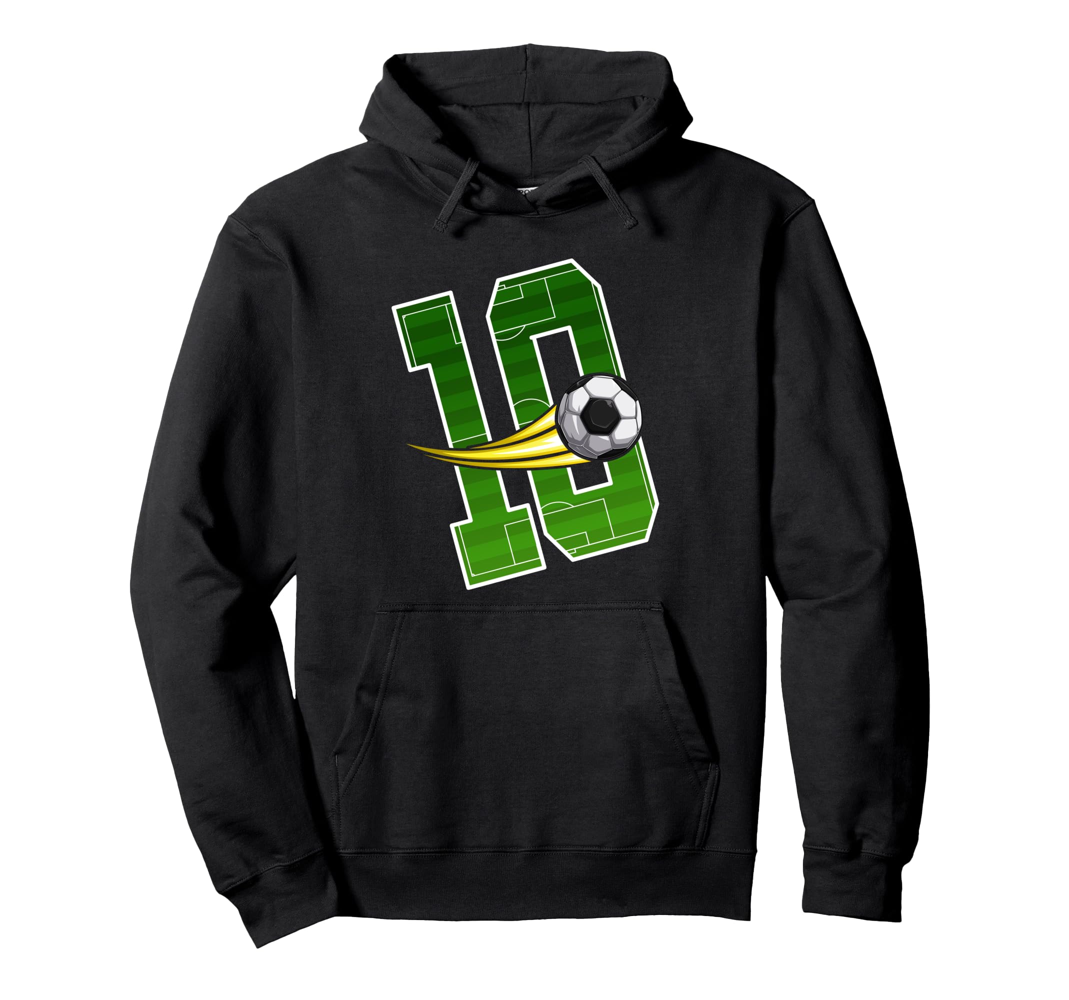 Soccer 10Nd Birthday Im 10 Childrens Hoodie - Graphic Print Men Women