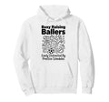 Busy Raising Ballers Easily Distracted Hoodie - Unique Graphic Unisex