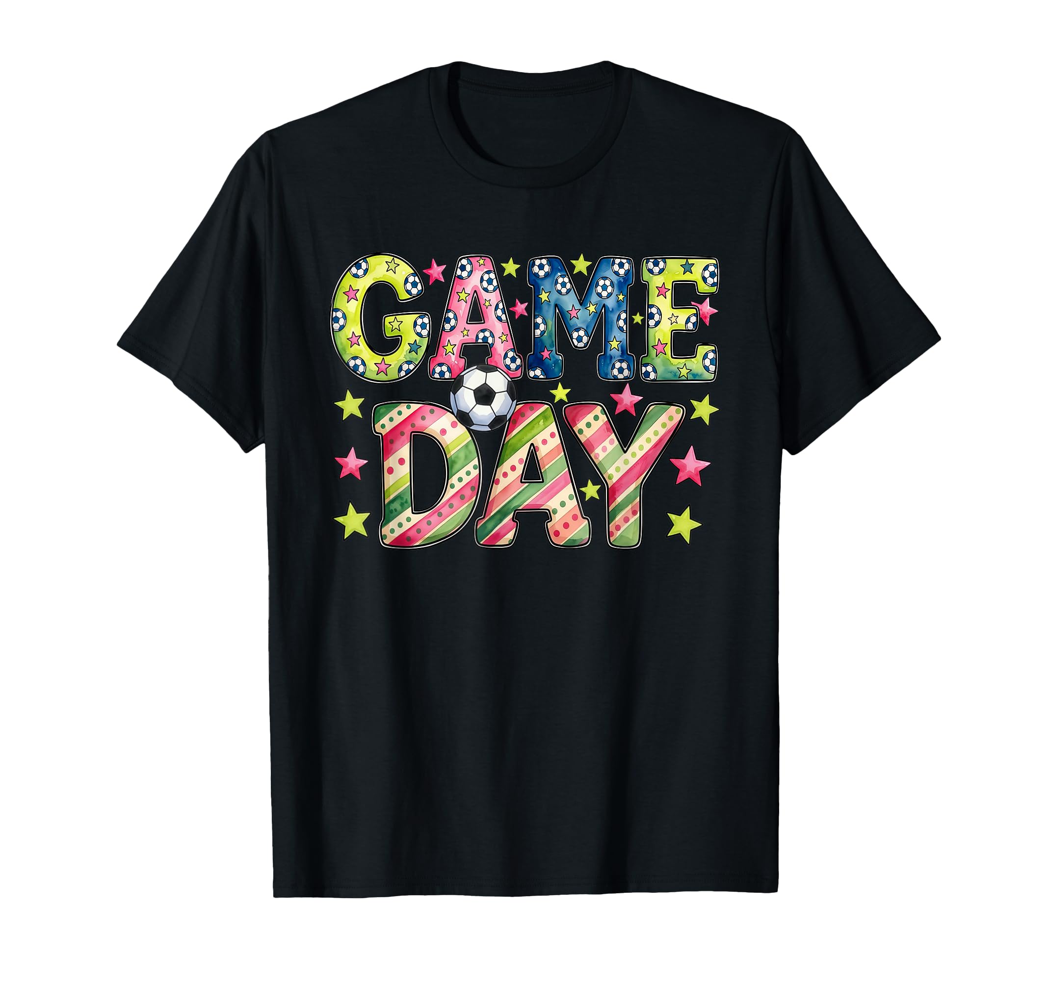 Soccer Game Day And T-Shirt - Aesthetic Graphic for Adults