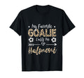 My Favorite Goalie Calls Me Halmoni T-Shirt - Graphic Print Men Women