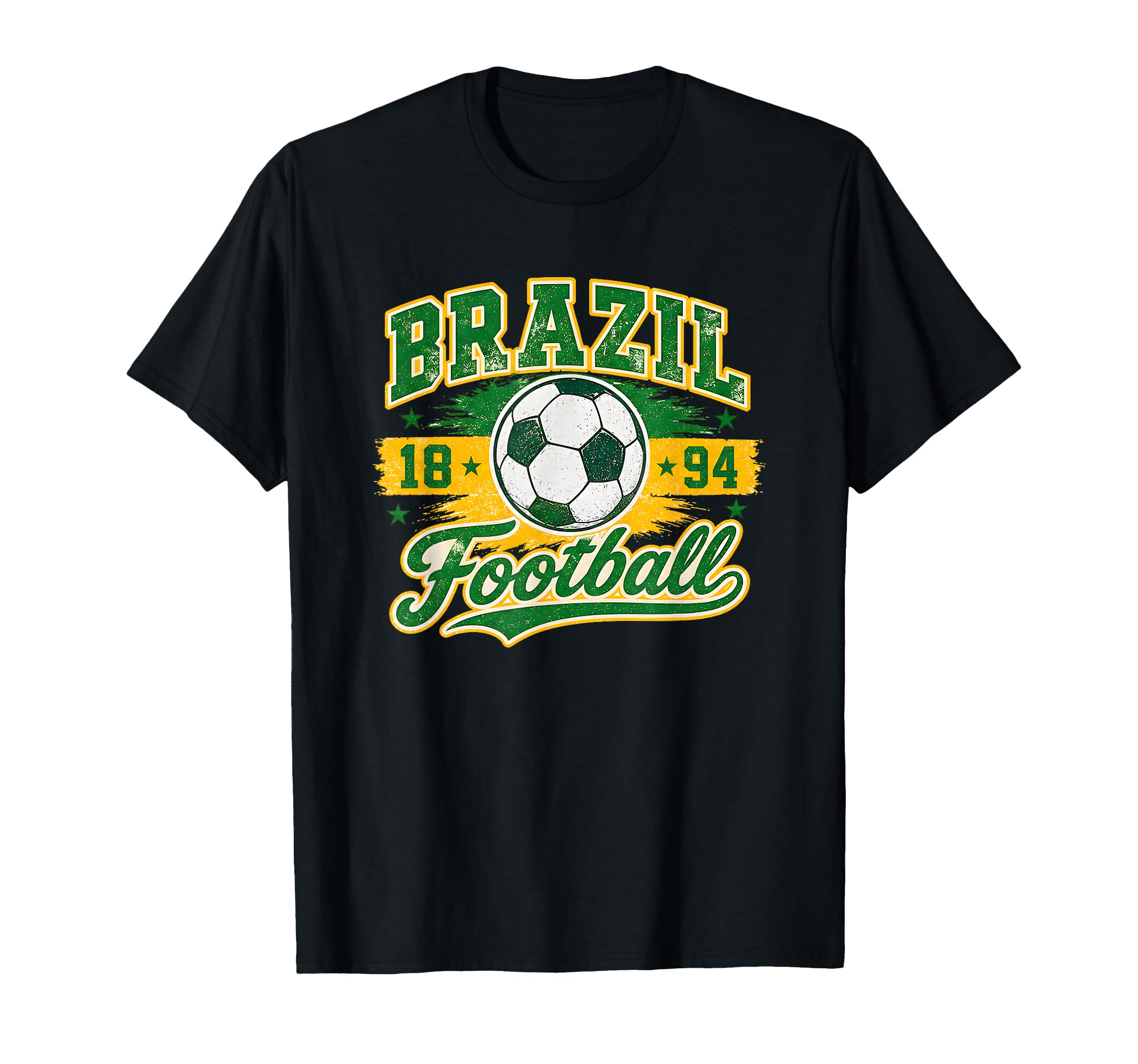 Brazil Football Tradition 1894 T-Shirt - Aesthetic Graphic Men Women